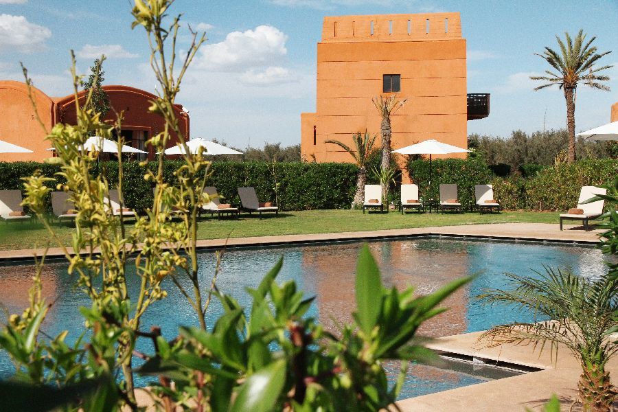 Adama Hôtel Marrakech Douar Douar Bellouk Exteriör bild